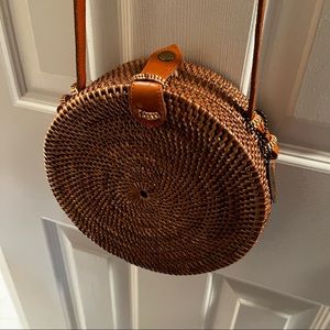 The Winding Road Crossbody Handwoven bag